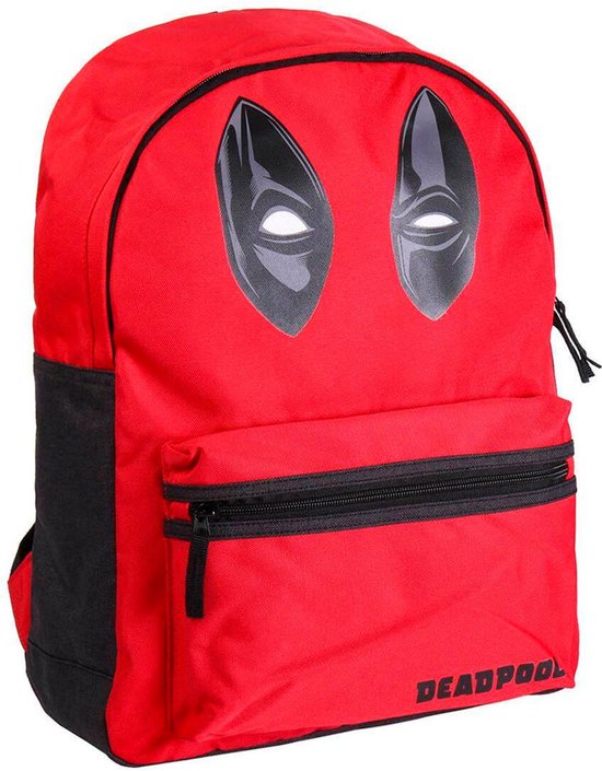 Deadpool Rugtas Rood (31 x 44 x 16 cm)