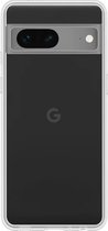 Hoesje Geschikt voor Google Pixel 7A Hoesje Siliconen Cover Case - Hoes Geschikt voor Google Pixel 7A Hoes Back Case - Transparant