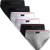 DANISH ENDURANCE Katoenen Slips Heren Onderbroeken - alledaags comfort - 6 pack - Maat XXL