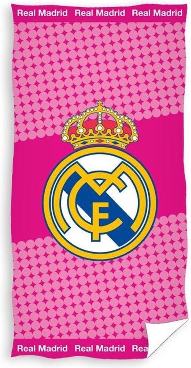 Real Madrid C.F. - Strandlaken - 70x140 cm - Multi