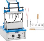 Bol.com Royal Catering Ijshoorntjesmachine - 4200 W - 100 - 120 stuks/h - 60 - 120 s - Koninklijke Horeca aanbieding