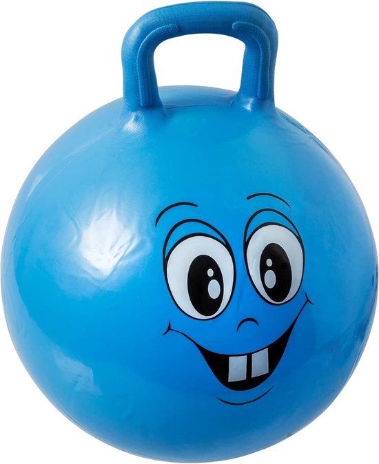 Skippybal - Speelgoed - Kinderen - 45 cm - Hopper Ball - Jongens & Meisjes - BLAUW - Rheme