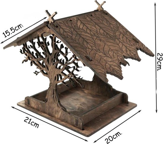 2 Sets Doe-het-zelf Vogelhuisje, Composiet Bord Vogelhuisje Meerdere Kleuren, Doe-het-zelf Bouwen En Schilderen Vogelhuisjes Set Voor Kinderen, Tuindecoratie(12 kleuren