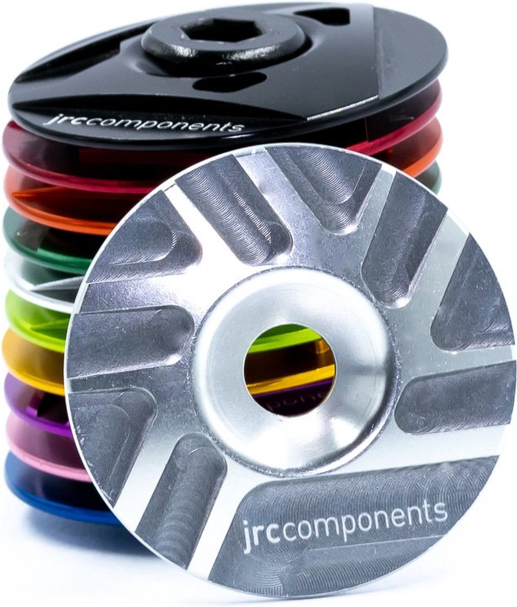 JRC-Components Ahead Stem Top Cap | Aluminium | Pathway Design Silver