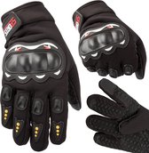 Motor handschoenen | Met Touchscreen | Anti-Slip | L/XL | Klittenbandsluiting | Beschermde knokkels | Motor handschoenen zomer