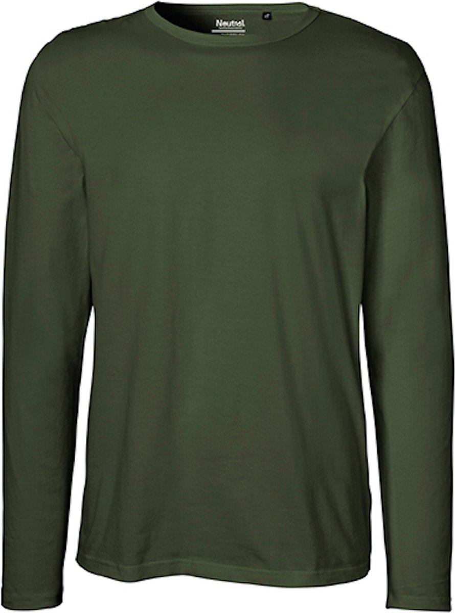 Neutral Men´s Long Sleeve T-Shirt NE61050 - MILITARY - M