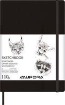 Schetsboek Aurora A4 110gr gebonden /96blz