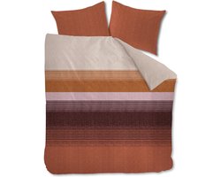 Beddinghouse Bruno dekbedovertrek - Tweepersoons - 200x200/220 - Steenrood
