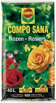 COMPO SANA Amendement du sol Rosiers - pour des plantes vigoureuses et une belle floraison - enrichi en engrais - sac 40 L