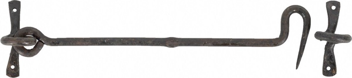 HomeBound by KY | Deurhaak en vanger zwart | 31cm