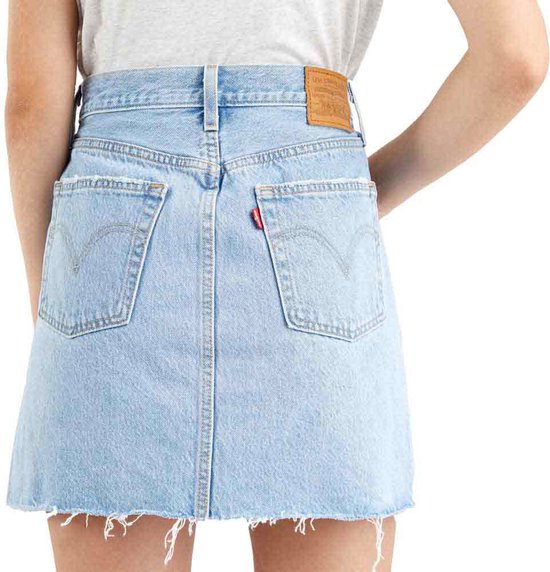 Levi´s ® Decon Iconic Butterfly Rok Met Hoge Taille Grijs 26 Vrouw ...