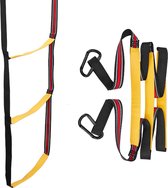 Zwemtrap touwladder - ladder onderdelen sloep - zwemmen 3 stap - varen - boot accessoires trap