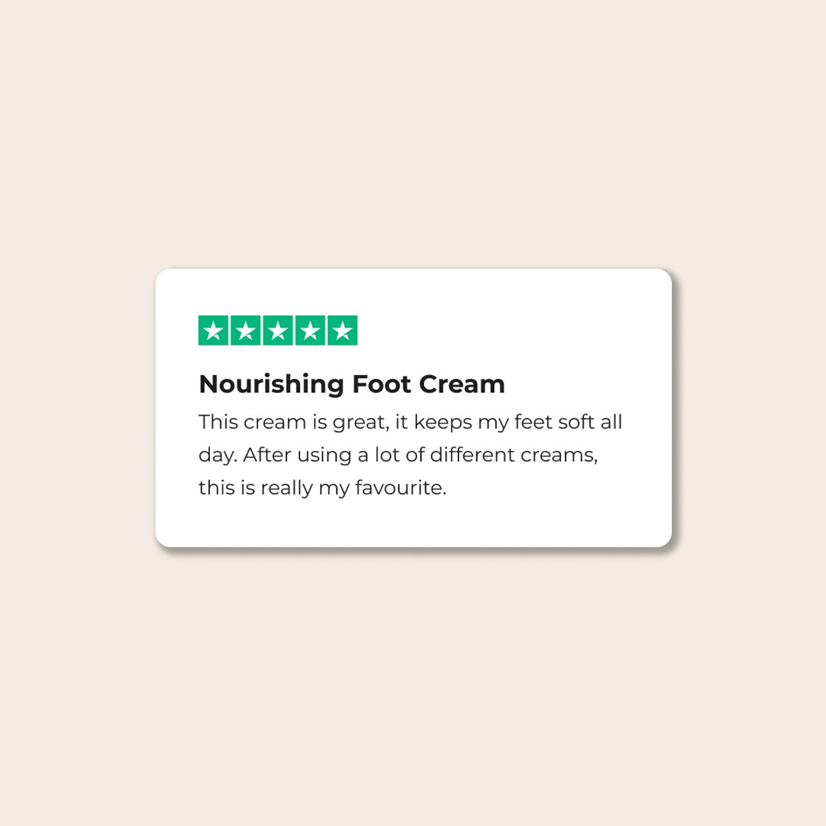 Sinoz Nourishing Foot Cream - Verzorgende Voetcrème - 75 ml