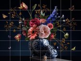 IXXI Royal Beauty - Wanddecoratie - Bloemen en Planten - 160 x 120 cm