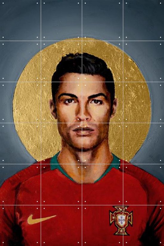 IXXI Cristiano Ronaldo - Wanddecoratie - Abstract - 80 x 120 cm