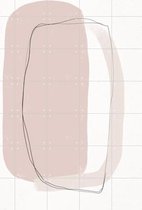 IXXI Abstract Bond, uplusmestudio & Various - 100 x 140 cm - Gratis ophangtool - Grote wanddecoratie en posters - Minimalistisch, Line art, Grafisch