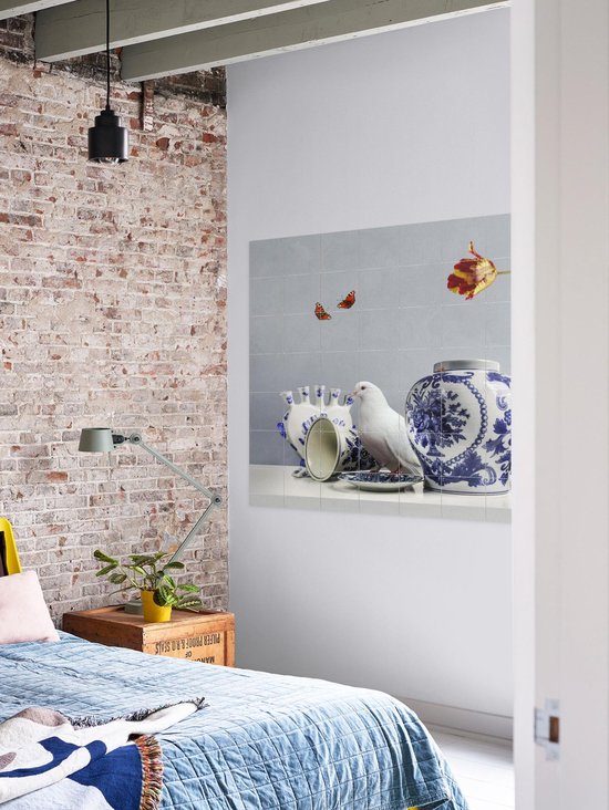 IXXI Royal white, Sander van Laar - 140 x 100 cm - Gratis ophangtool - Grote wanddecoratie en posters - Klassiek, Fotografie, Decoratieve kunsten