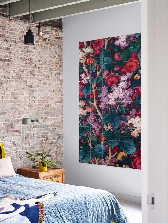 Een wanddecoratie in zwart-wit - Kringwinkel