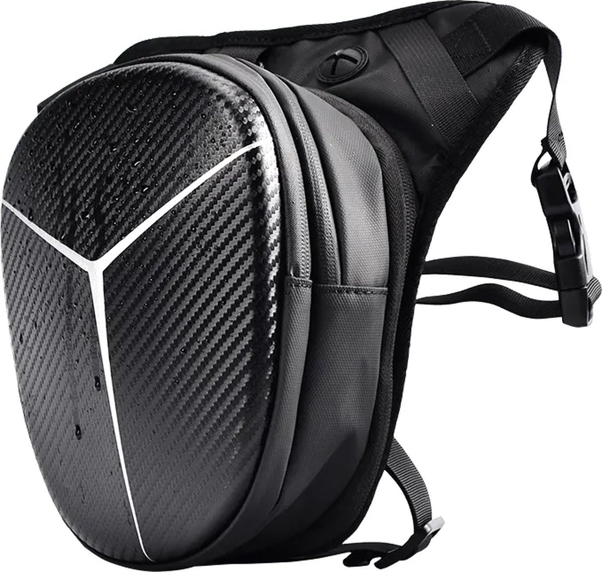 Elerose Universeel zadel voor motorracestoel, leer, universele motorfietsmodificatiestoel (B