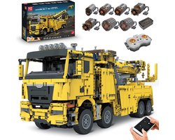 Mould King- 17028 Technische App & Rc Gemotoriseerde Fire Rescue Truck Model Assemblage in Originele Doos is compatibel met het bekende merk.