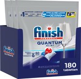 Finish Quantum All in 1 Regular Vaatwastabletten - 180 tabletten - Halfjaarbox - Voordeelverpakking