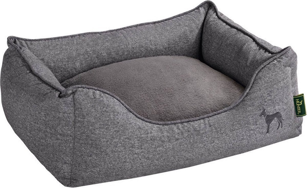Hunter Bank voor Honden - Boston Textiel - 60 x 50 cm - Grijs