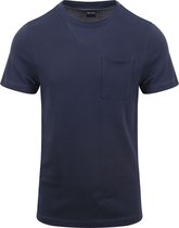 Suitable - Cooper T-shirt Donkerblauw - Heren - Maat M - Modern-fit