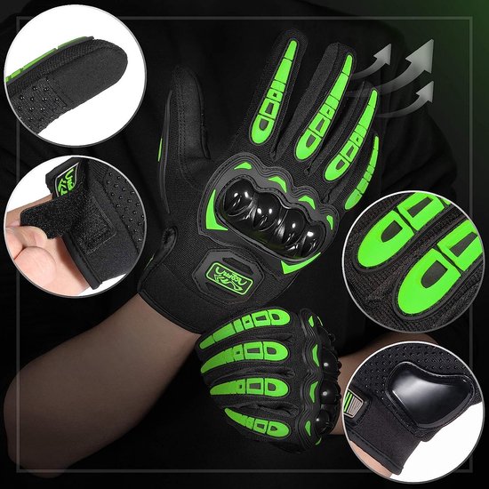Gants de moto, gants avec écran tactile pour moto, ATV , escalade, Marche  et autres