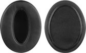 Coussinets d'oreille pour Sennheiser HD 4.40 BT/ HD 4.50 BT (NC) - Lot de 2 - Coussinets de remplacement pour casque - Coussinets d'oreille antibruit - Mousse à mémoire de forme - Zwart