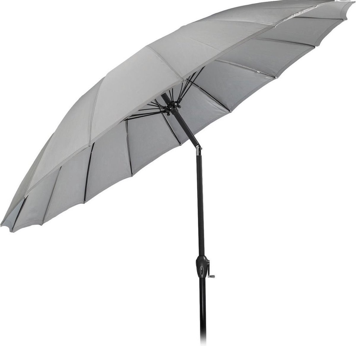 Bol.com MaxxGarden parasol - Luxe tuin en balkon parasol - 270 cm - Grijs aanbieding