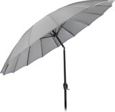 Bol.com MaxxGarden parasol - Luxe tuin en balkon parasol - 270 cm - antraciet aanbieding