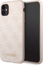 Guess 4G Back Case - Geschikt voor Apple iPhone 11 (6.1") - Roze