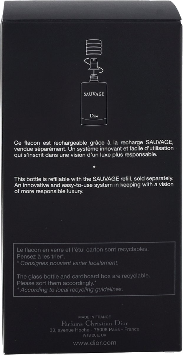 Dior Sauvage - 100 ml - parfum spray - herenparfum – foto 2