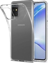 Hoesje geschikt voor Samsung Galaxy S10 Plus - Backcover - Extra dun - Siliconen - Transparant