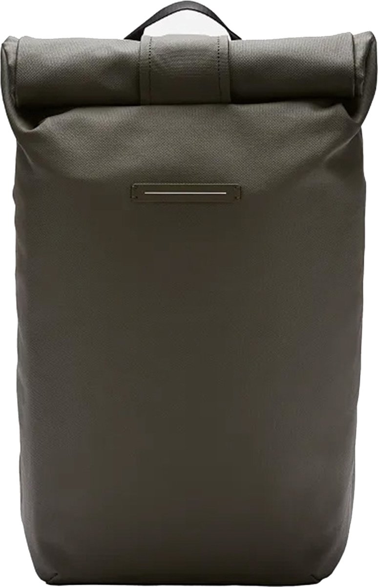 Horizn Studios Laptop rugzak Rugzak met laptopvak SoFo Rolltop Backpack 22L Dark Olive Donkergroen