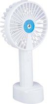 Lifetime Air Hand Fan - Ventilateur USB avec vaporisateur d'eau - 1200 mAh - Mini ventilateur avec vaporisateur d'eau - Wit