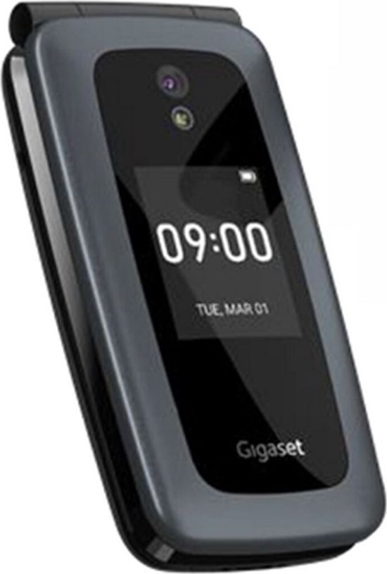 Gigaset GL7 - Mobiele telefoon voor senioren - Drie sneltoetsen - Directe Whats-app knop - SOS functie - Koppelbaar met gehoorapparaat