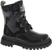 Shoesme NT23W007 F black alpaca Meisjes Veterboot - Zwart - 29