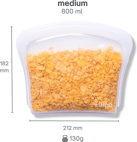 Herbruikbare Vrieszakken - 50 Stuks, 3 Maten, BPA-vrij, Voor Groenten, Fruit En Vlees