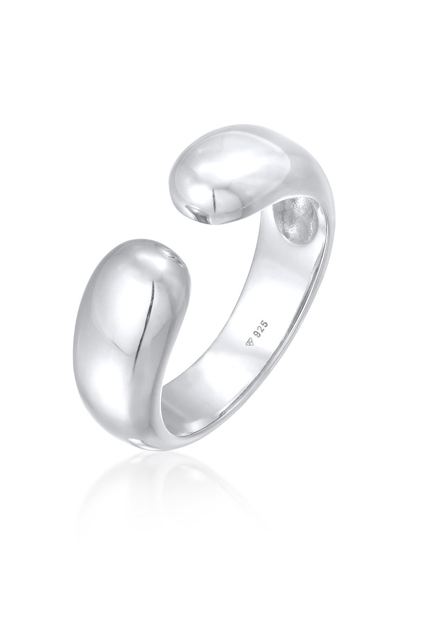 Elli - Ring - Dames Band Open urban stijl in 925 Sterling Zilver - Dames