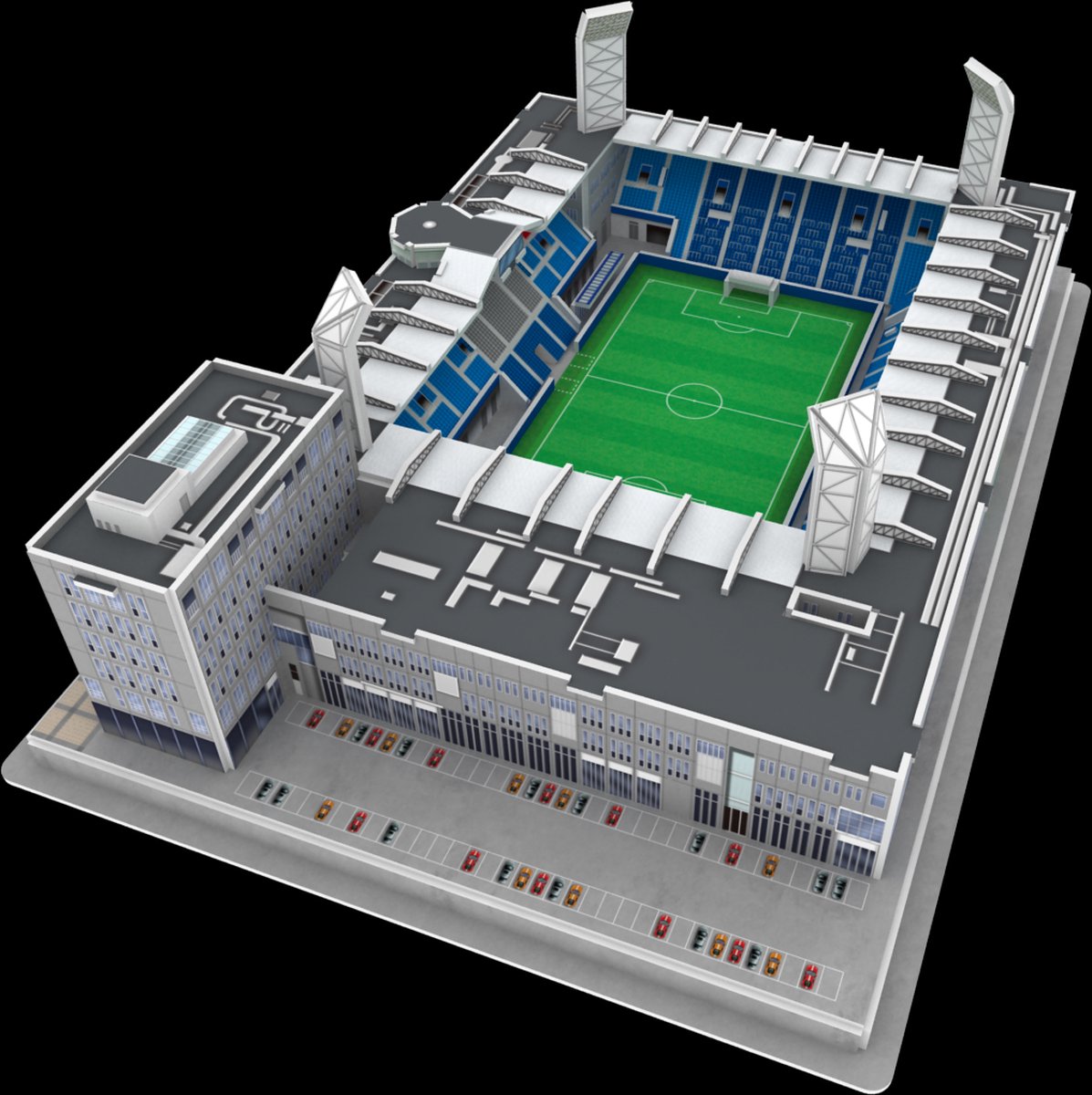 Pro-Lion PEC Zwolle Stadion - 3D Puzzel (78) | bol.com