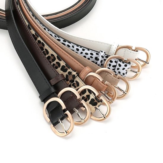 Simple Riem - Beige | Riemmaat 90 cm | 102 x 3 cm | Kunstleer / Staal | Fashion Favorite