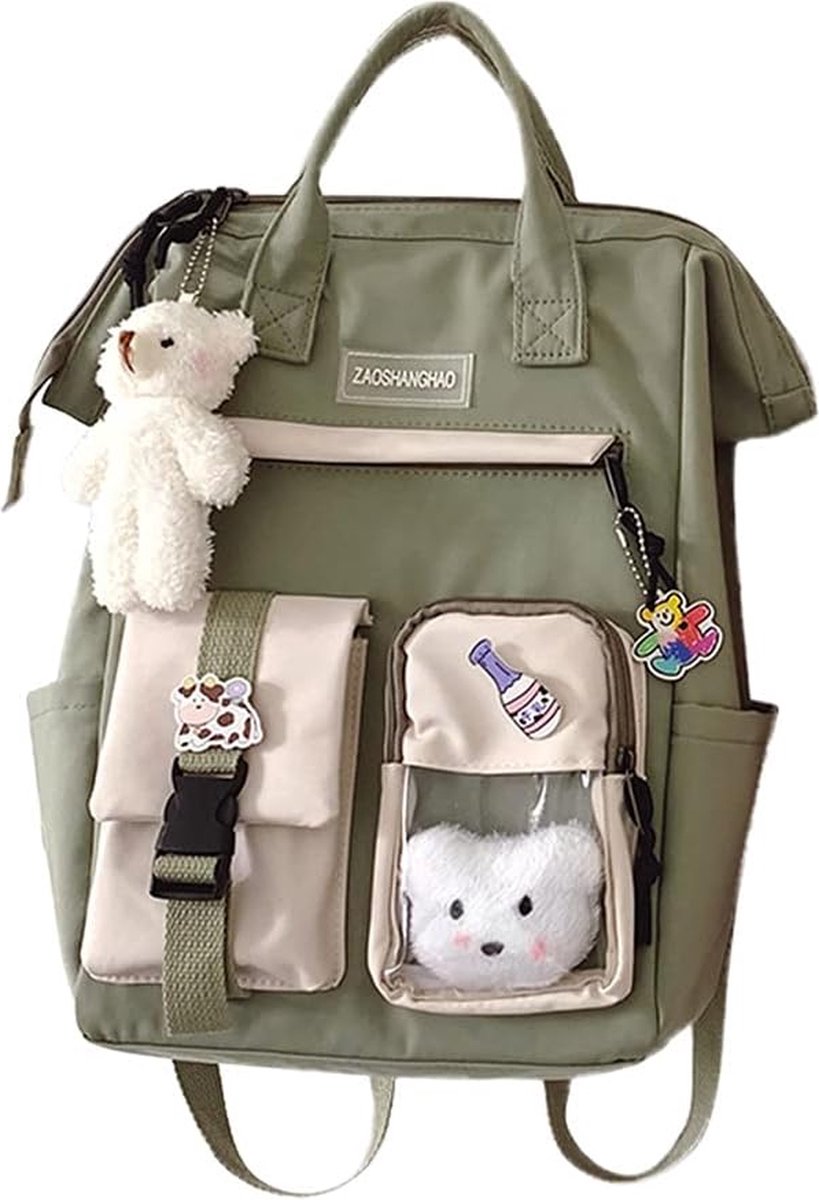 Argumub Capybara rugzak, schattige kawaii-rugzak, casual dagrugzak voor