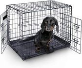 MaxxPet Dog crate pliable - voiture - caisse pour chiens - enclos pour chiens - 63x44x50cm