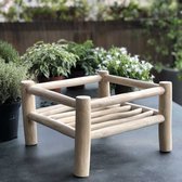 Bamboe Tafeltje - Handgemaakt - Naturel