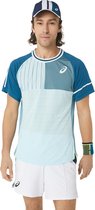 Asics T-Shirt Match SS Top Heren Lichtblauw