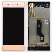 Sony Xperia XA1 G3121 LCD Display Module + Touch Screen Display + Frame, Roze, 78PA9100030;78PA9100070