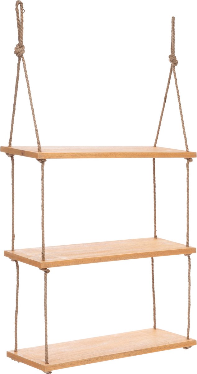 Atmosphera Wandplank / Wandrek Lour - Rubberhout - 60 x 105 cm