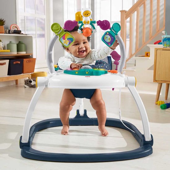 Fisher-Price Jumperoo - Astro Kitty Ruimtebesparende Activity Center