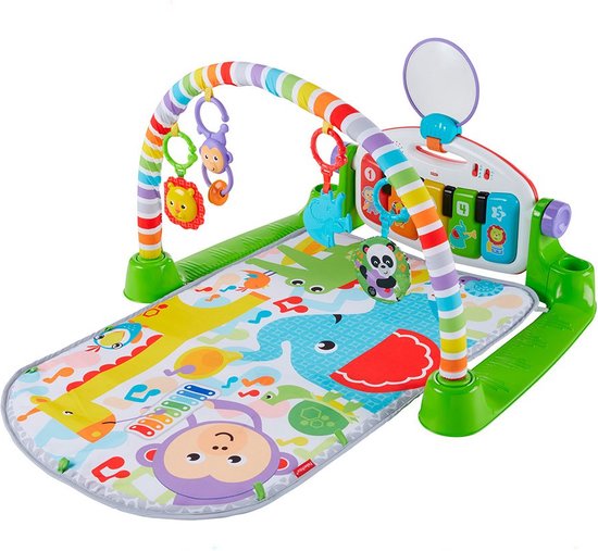 Dekking puur hoe Interactief Speelgoed voor Baby's Deluxe Kick and Play Piano Gym Mattel |  bol.com